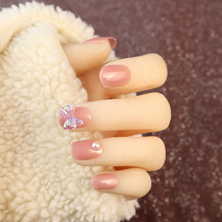 Künstlerisches Schmetterling-Verziertes Press-On Nagelset