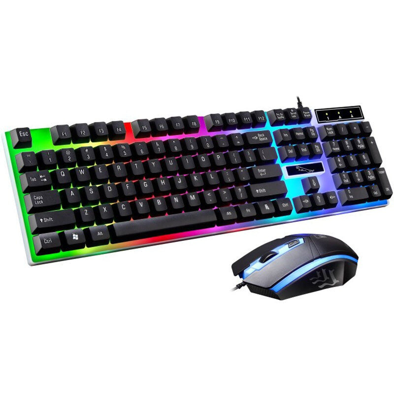 RGB Gaming-Tastatur und Hochpräzisions-Maus-Set Karnz