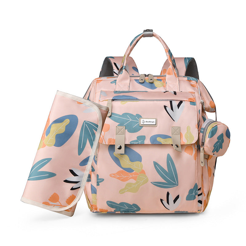 Geräumiger multifunktionaler Wickelrucksack Karnz