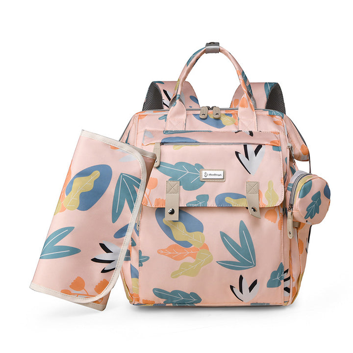 Geräumiger multifunktionaler Wickelrucksack Karnz