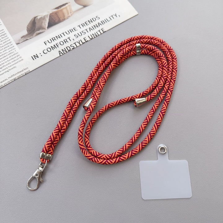 Geflochtenes Band mit Gravurclip Karnz