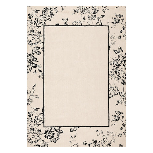 Florale Rand Bereich Teppich