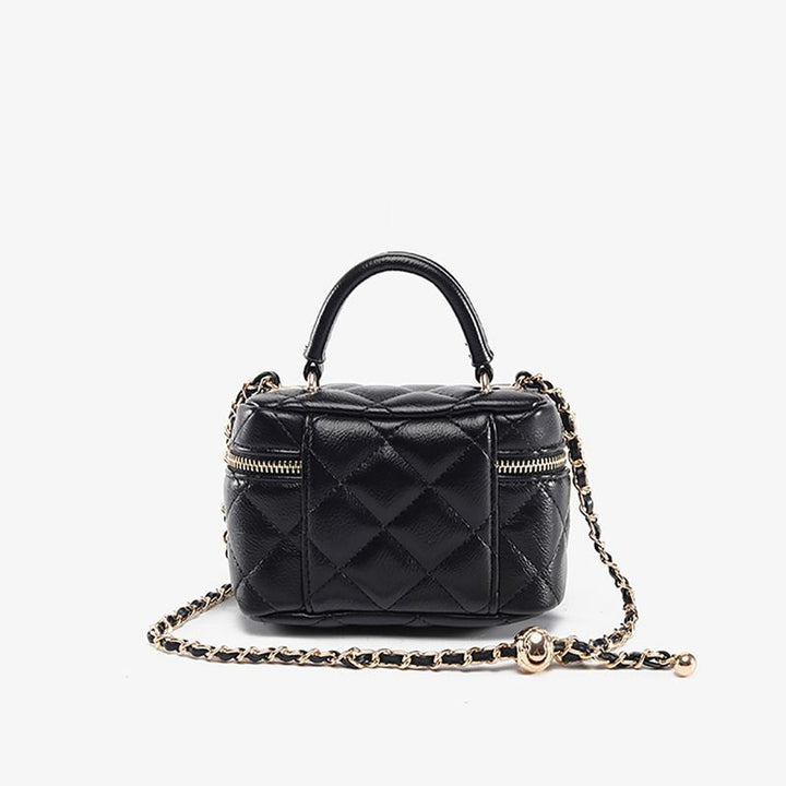 Gepolsterte Mini Kettenhandtasche Karnz