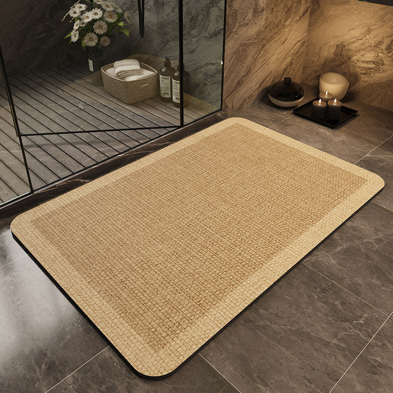 Stylische rutschfeste Badematte