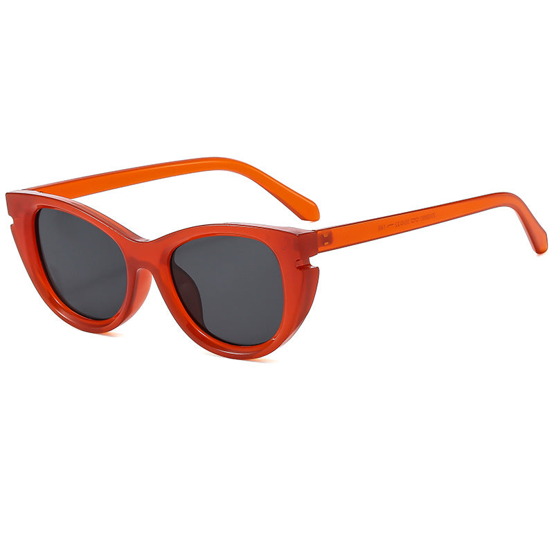 Damen Cat-Eye Sonnenbrille mit robustem Kunststoffrahmen Karnz