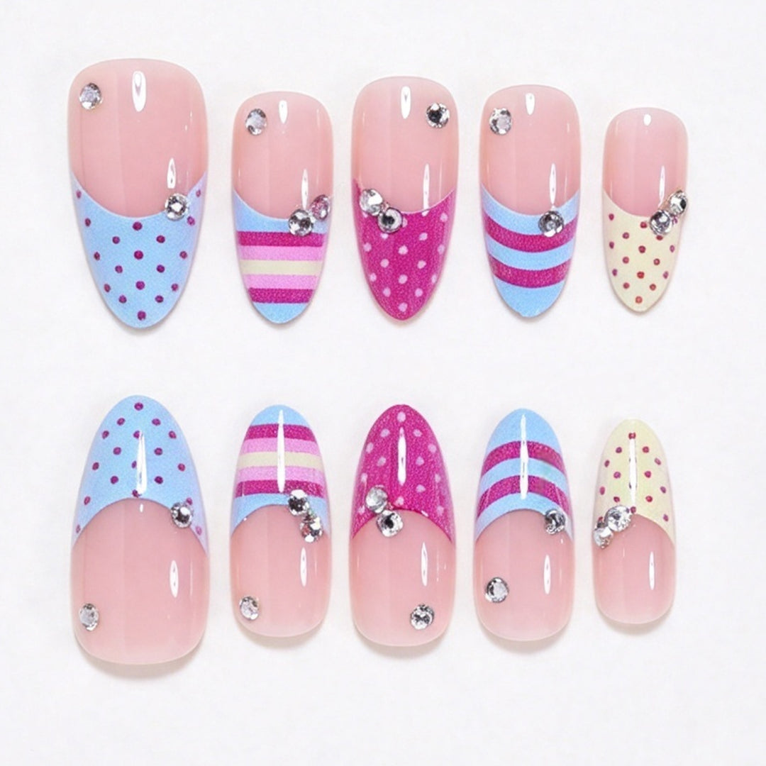 Dekorative Stiletto Nagelkunst Tipps Karnz
