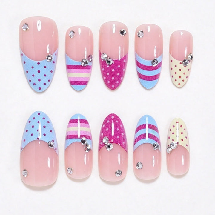 Dekorative Stiletto Nagelkunst Tipps Karnz