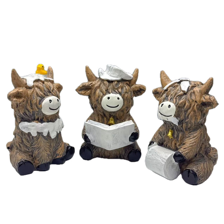 Dekorative Ferkel Figur Karnz