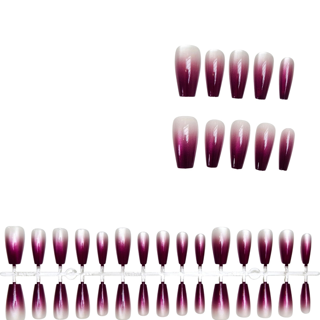 Ombre-Gradient-Press-On-Nägel-Set