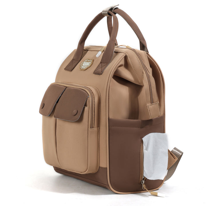 Stylischer Mehrfachfächer-Umhängetaschen-Rucksack Karnz