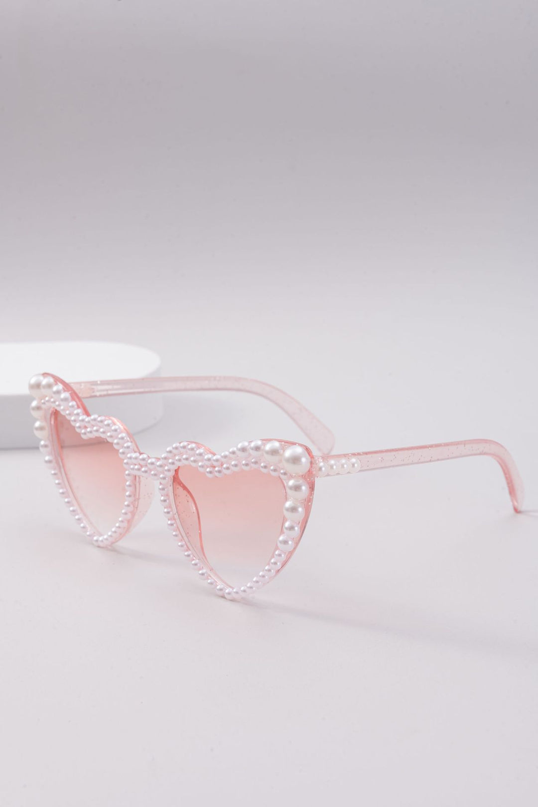 Damen Designer-Sonnenbrille mit Perlenrahmen von Karnz