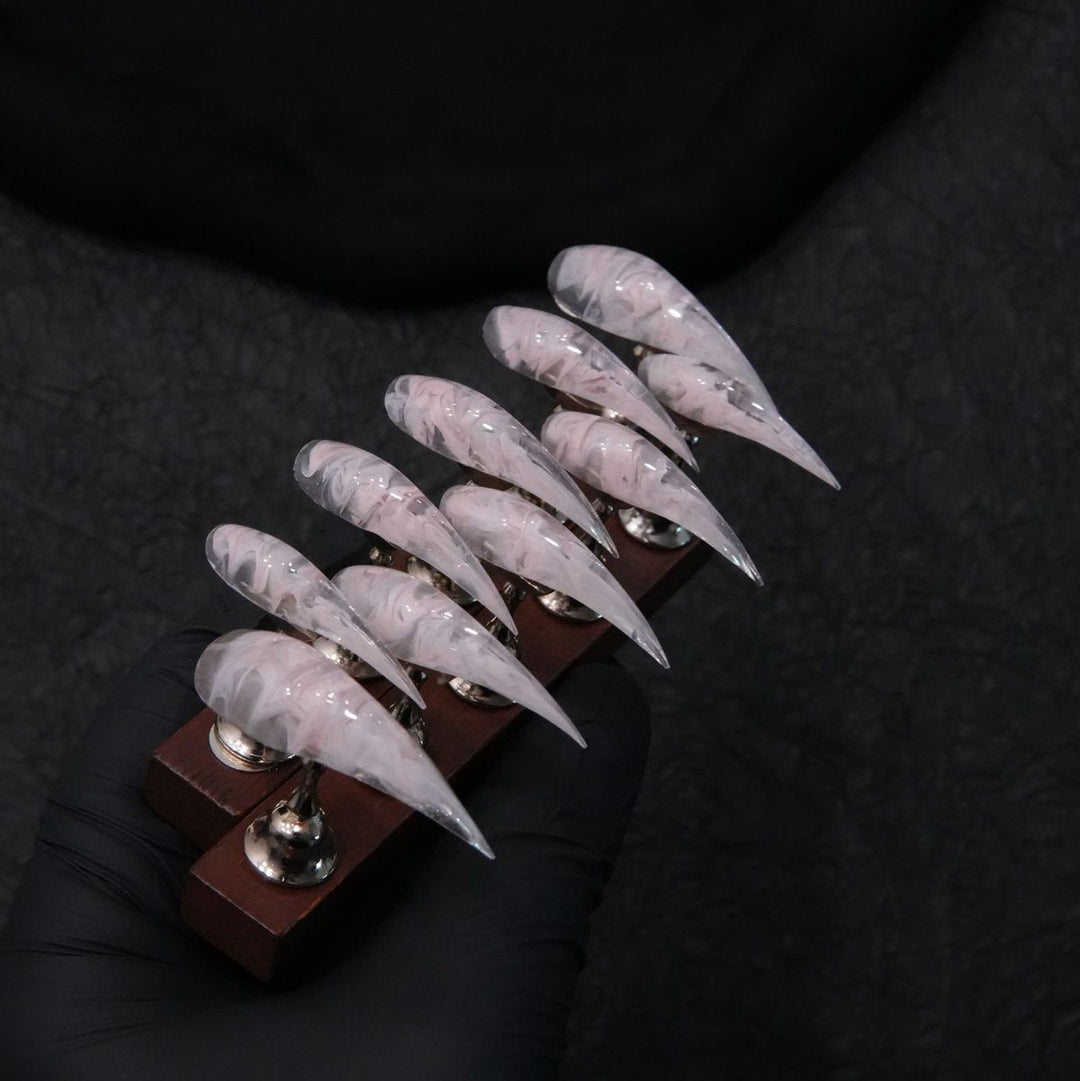 Künstlerische Stiletto-Nagelverlängerung Set