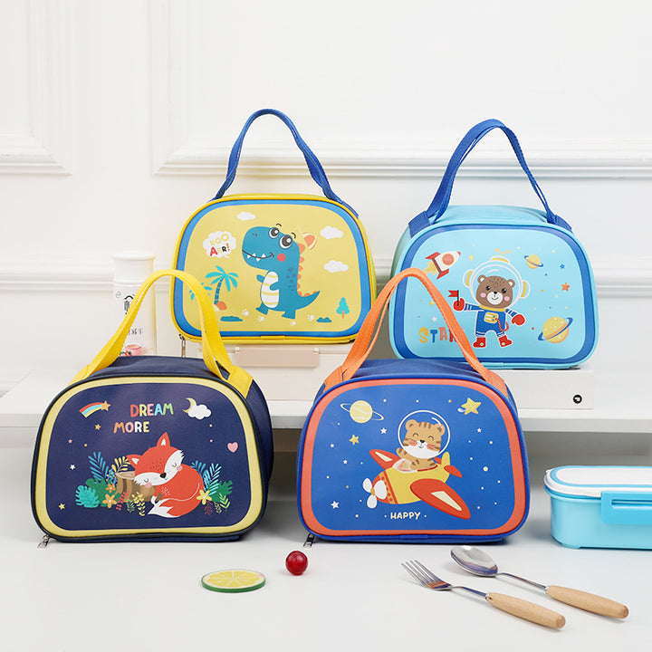 Isolierte Fox-Themen Mittags Tasche Karnz