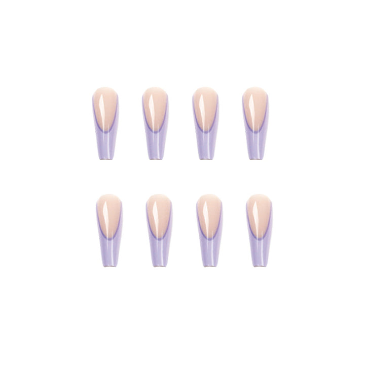 Künstliche Nagelkunst mit elegantem Ombre-Design Karnz
