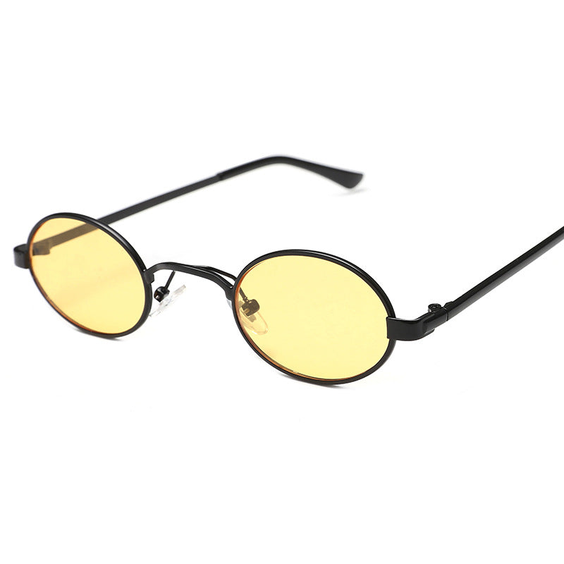 Damen Runde Brille mit minimalistischem Design Karnz