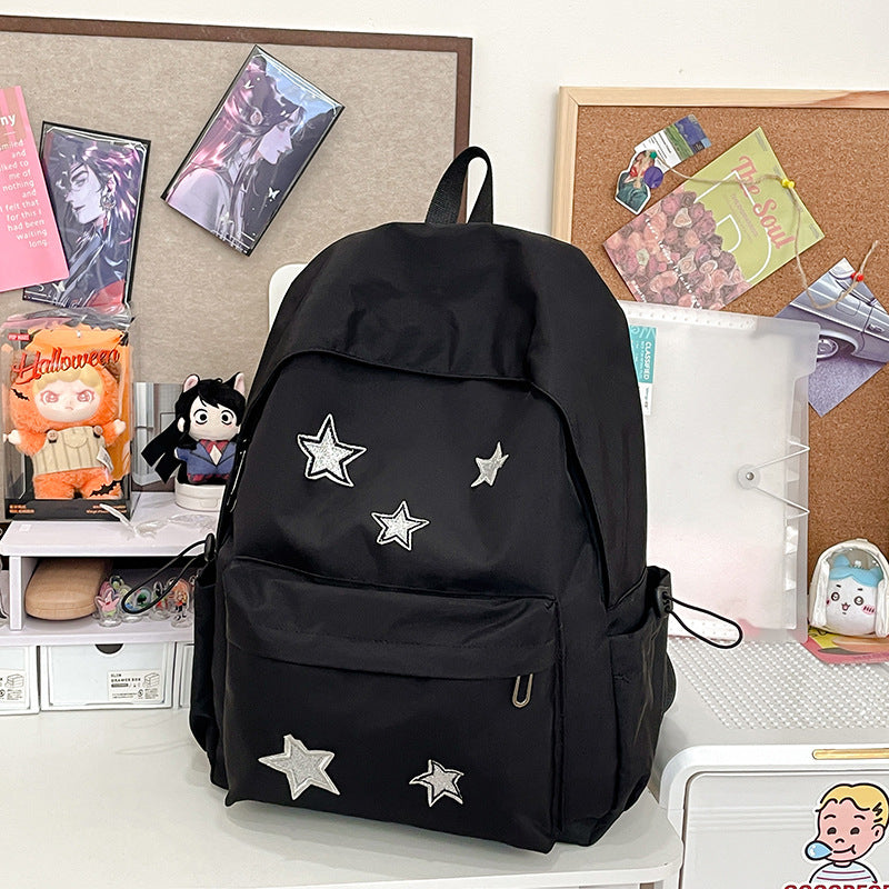 Stylische Stern-verzierte Alltag-Rucksack Karnz