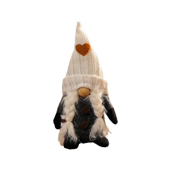 Dekorative Weihnachtsgnom Figur Karnz