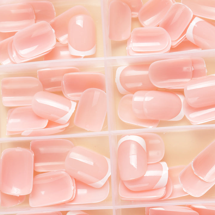French Tip Press-On Nail Set Karnz