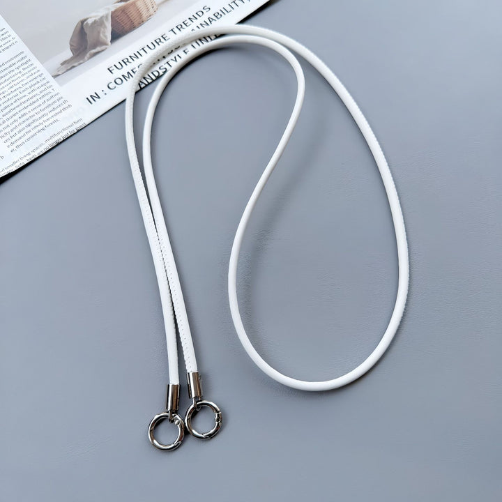 Premium Doppelring-Lederumhängeband Karnz