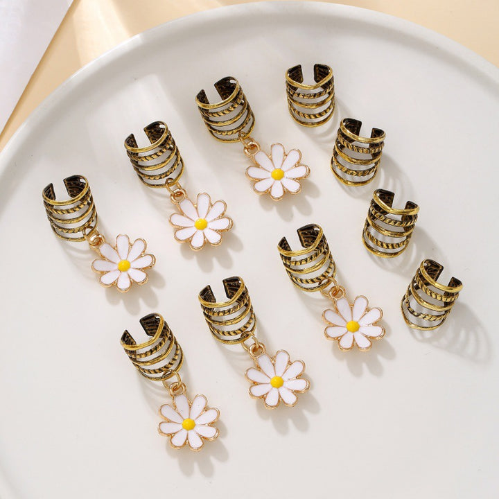 Stilvolle Haarclips mit Muschelmuster Karnz