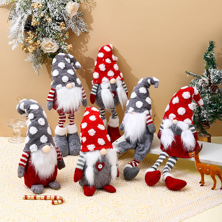 Dekorativer Weihnachtsgnom Karnz