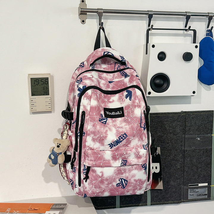 Trendiger Gemusterter Rucksack Karnz
