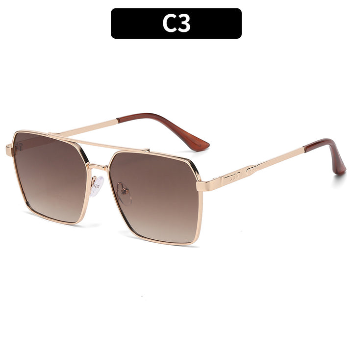 Elegante Übergroße Quadratische Sonnenbrille