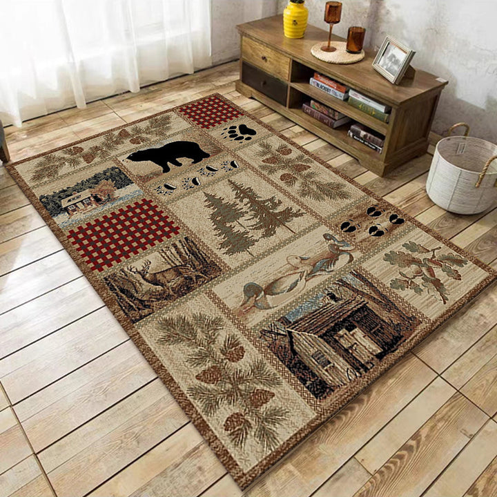 Heimdekoration Teppich Karnz