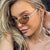 Damen Cat-Eye Sonnenbrille mit luxuriösen Details und schützendem UV-Filter Karnz