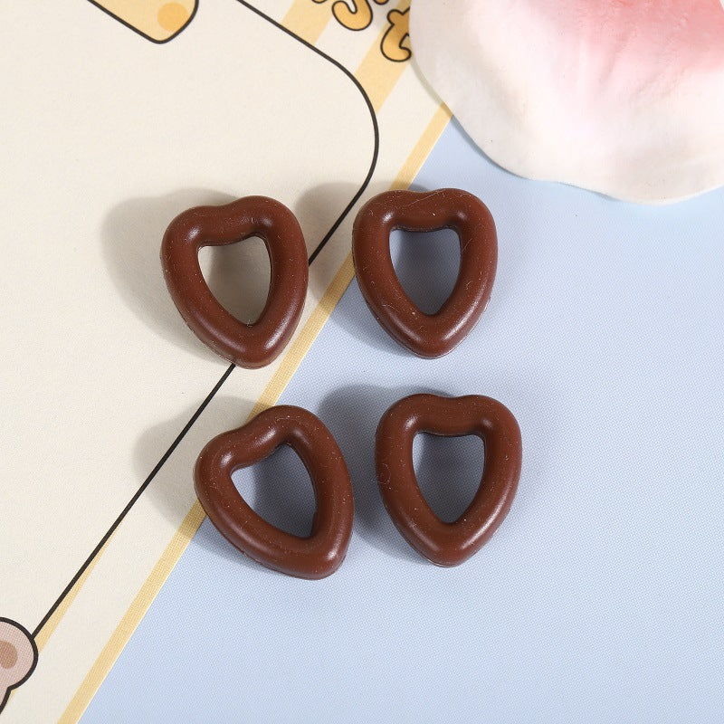 Herzförmige Gummiaccessoires Karnz