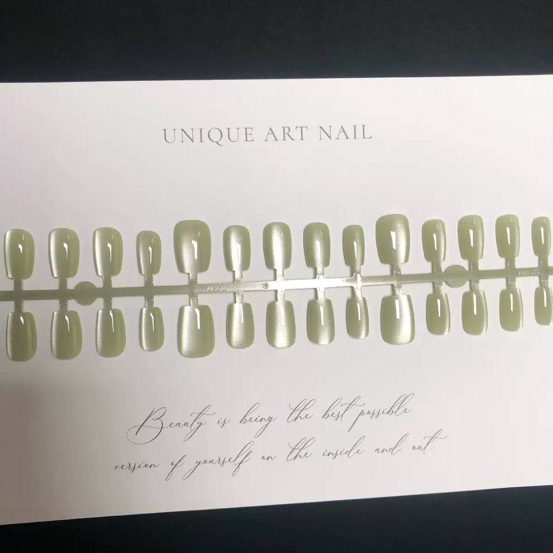 Trendige Press-On Nagelset