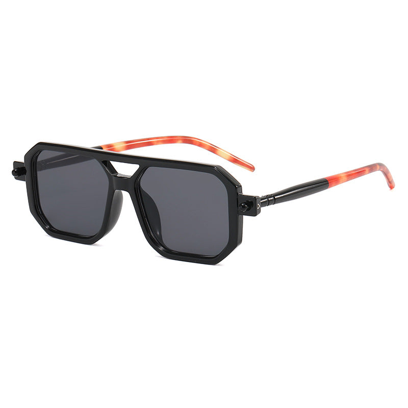 Damen modische Achteck Sonnenbrille Karnz