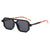 Damen modische Achteck Sonnenbrille Karnz