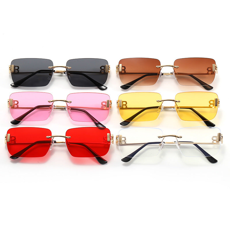 Modische Quadrat-Sonnenbrille Karnz