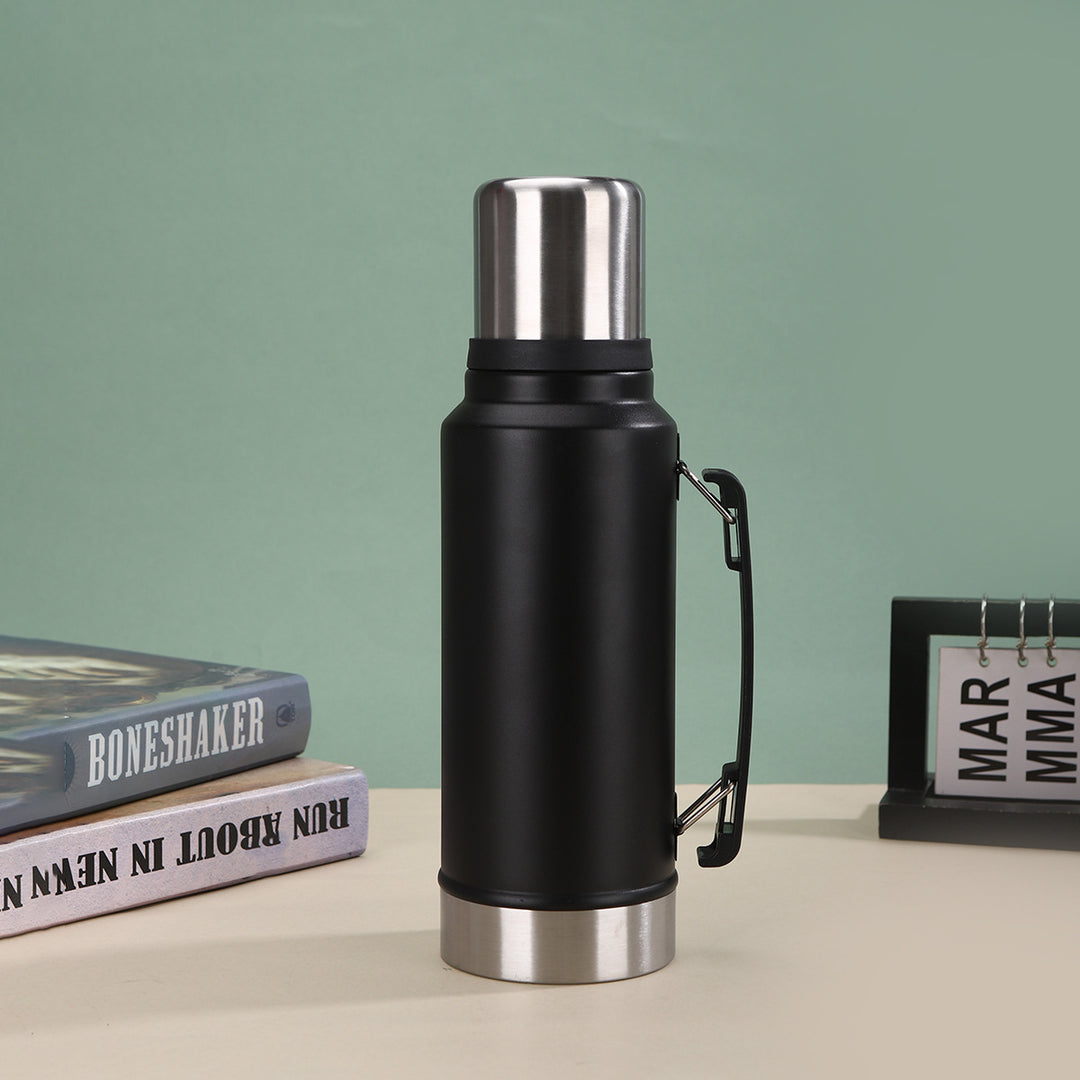 Unisex Isolierte Edelstahl-Wasserflasche mit Tragegriff Karnz