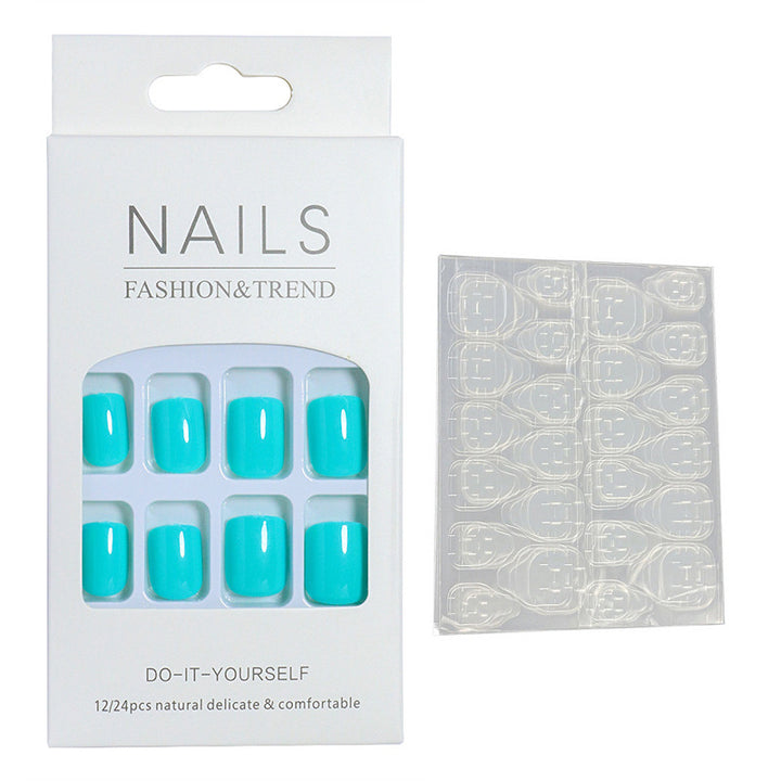 Premium DIY Natürliche falsche Fingernägel Kit Karnz