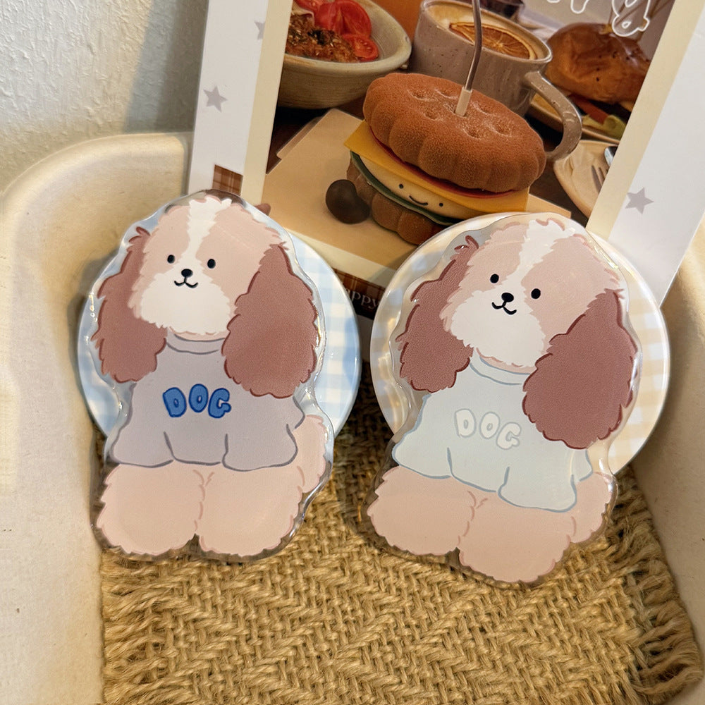 Kawaii Hunde Motiv Aufkleber Karnz