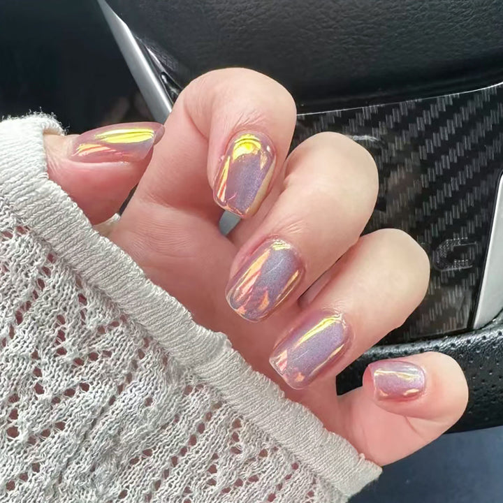 Holografische Glänzende Nagelkunst
