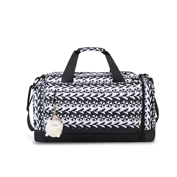Stylische gemusterte Wochenend-Duffel-Tasche Karnz