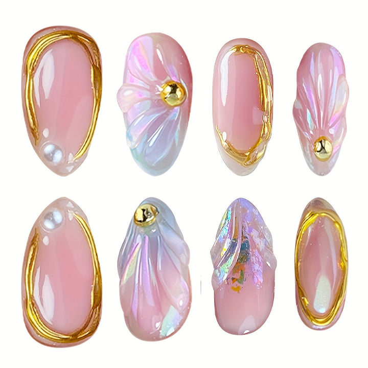 Künstlerische Gel-Nagelverlängerungen Karnz