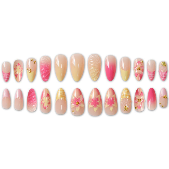 Elegante Florale Nail Art Extensions Karnz 1787913880