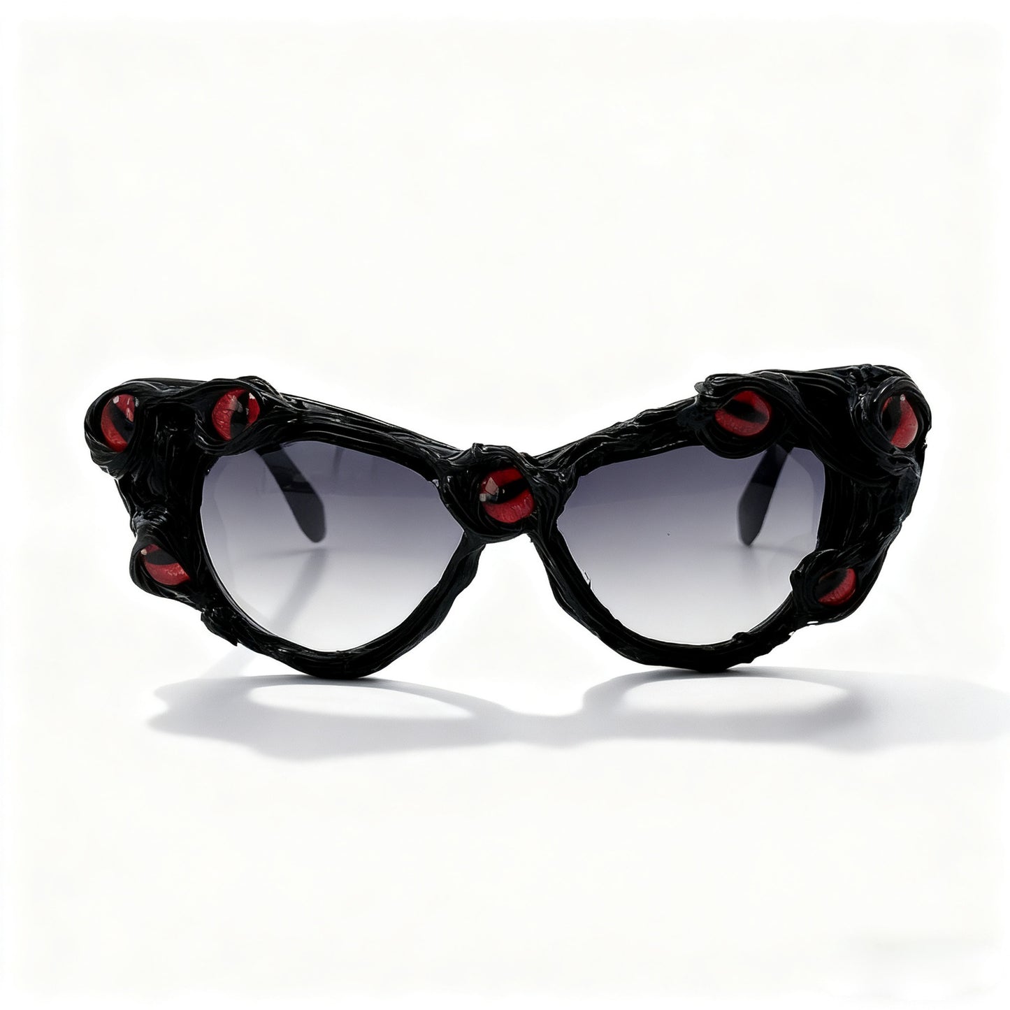 Damen Statement-Sonnenbrille mit extravaganten Verzierungen Karnz