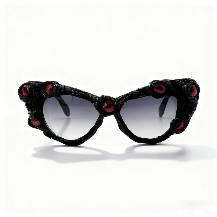 Damen Statement-Sonnenbrille mit extravaganten Verzierungen Karnz
