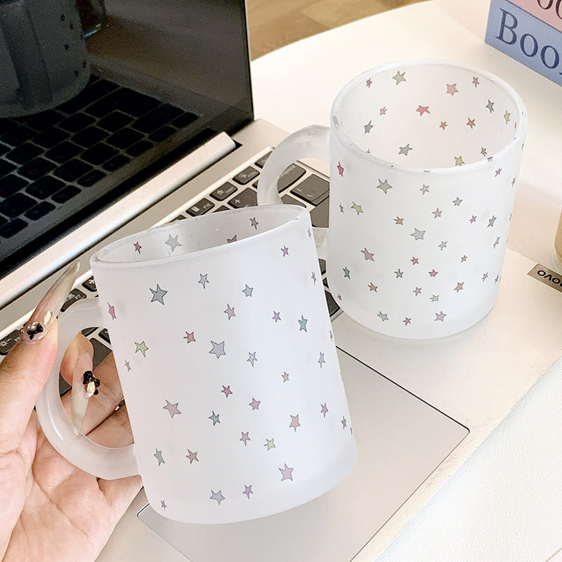 Hochwertige Keramiktasse mit Funkelndem Sternendesign Karnz