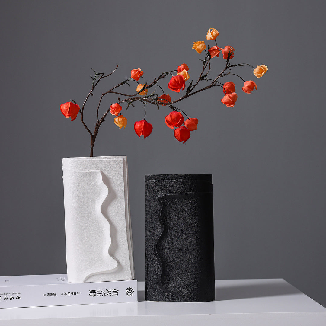 Moderne Textur Keramik Vase