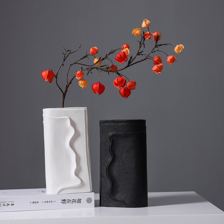 Moderne Textur Keramik Vase