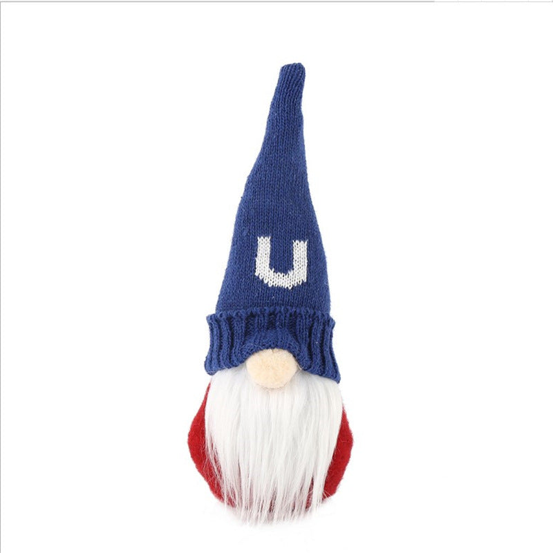 Dekorative patriotische Gnome-Figuren Karnz