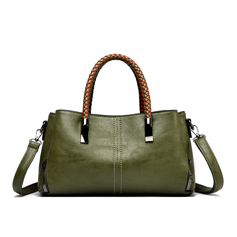 Elegante geflochtene Handtasche Karnz