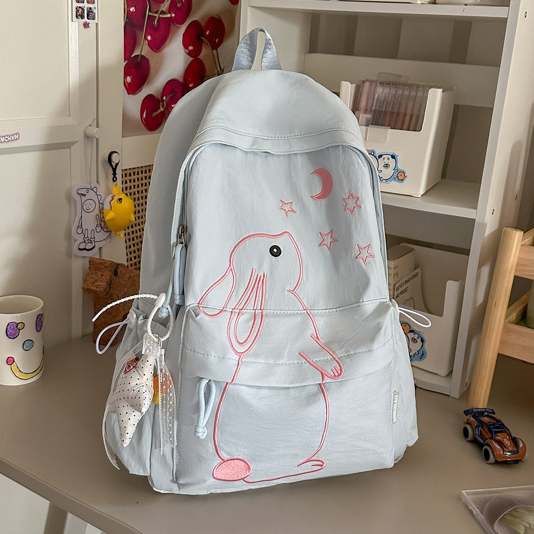 Adorable Cartoon Bunny-Designed Rucksack Karnz