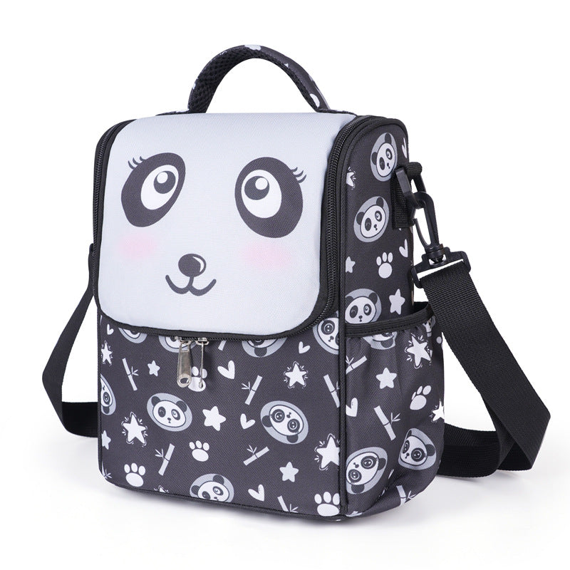 Niedlicher Tierdesign isolierter Lunch-Rucksack